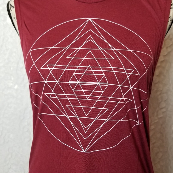Boho Red Tank Top - Picture 2 of 4